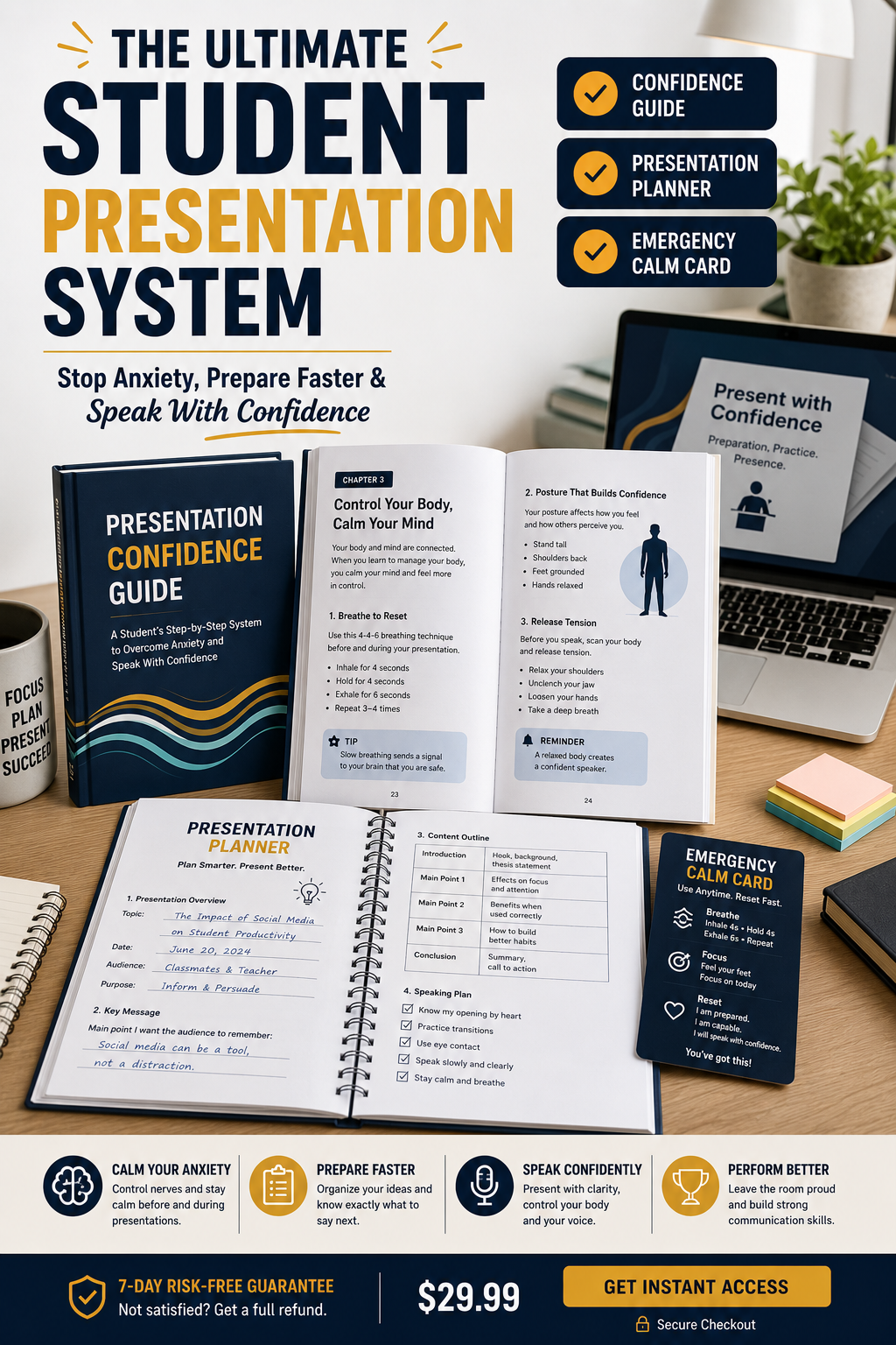 Turn Presentation Anxiety Into Calm Confidence